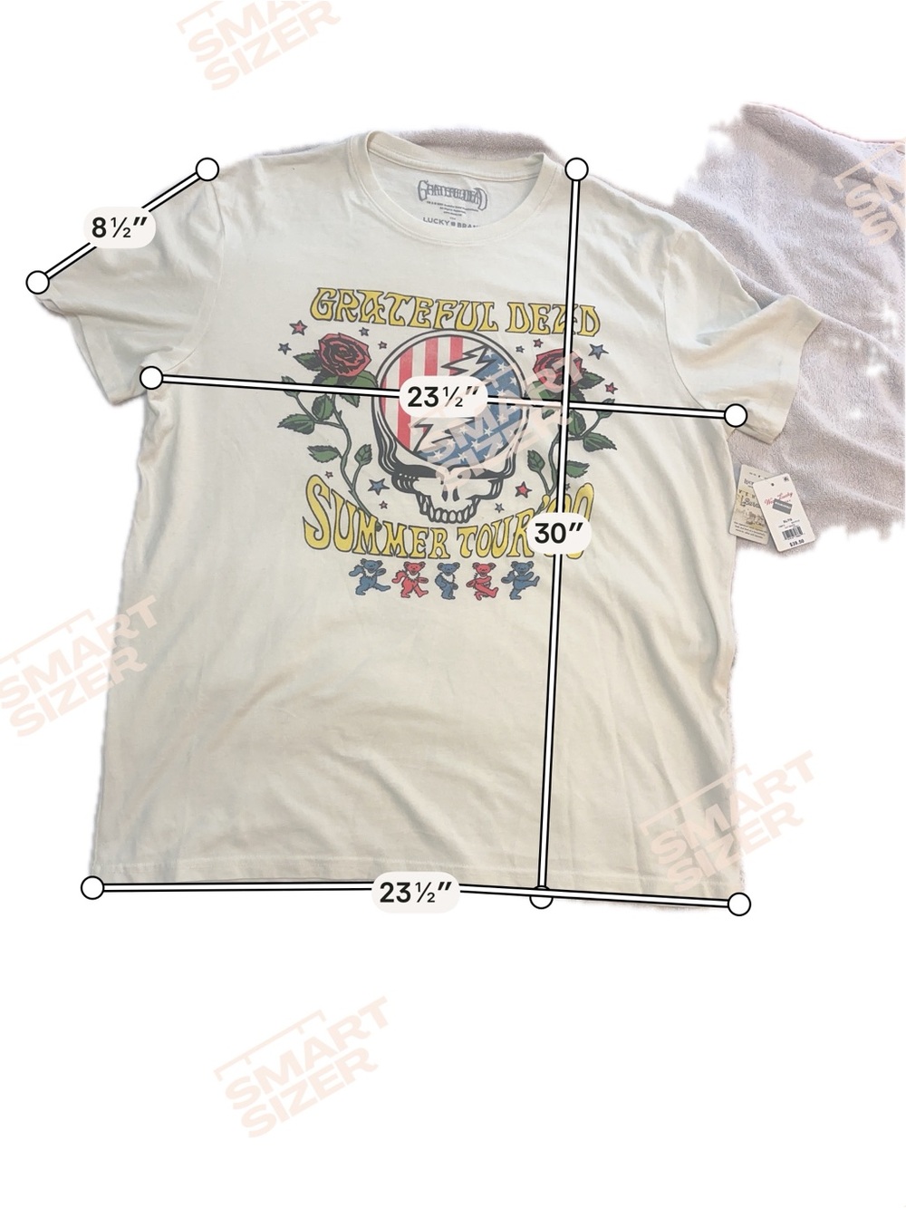 Grateful Dead Summer Tour '90 Graphic Tee - Picture 4 of 5